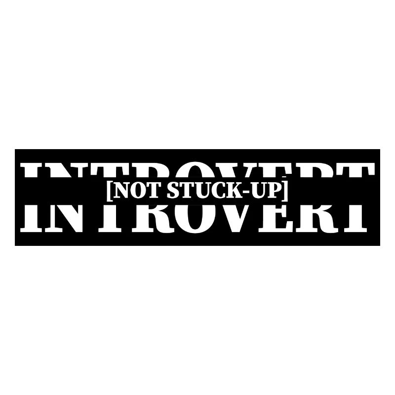Introvert, Not Stuck-Up