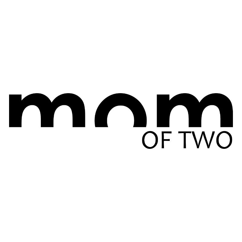 MAMAN - MUTTER von zwei Kindern