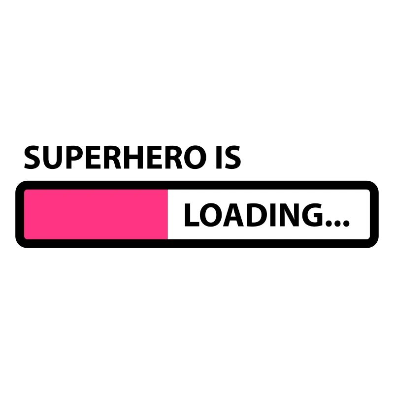 superhero is loading