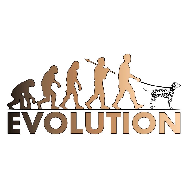 Évolution dalmate Brun