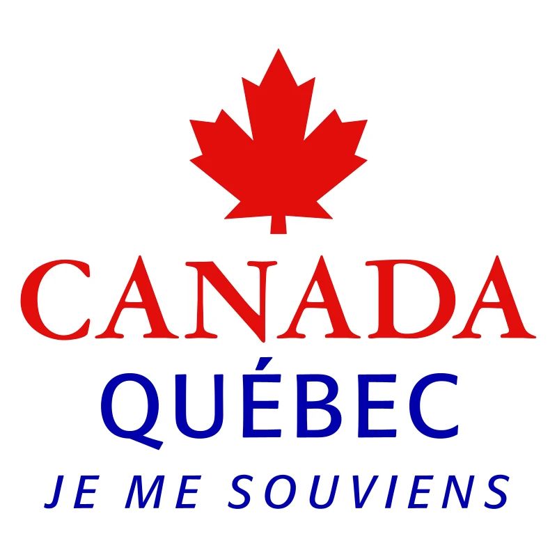 Kanada Québec Maple Leaf Ahornblatt J’aime le Canada