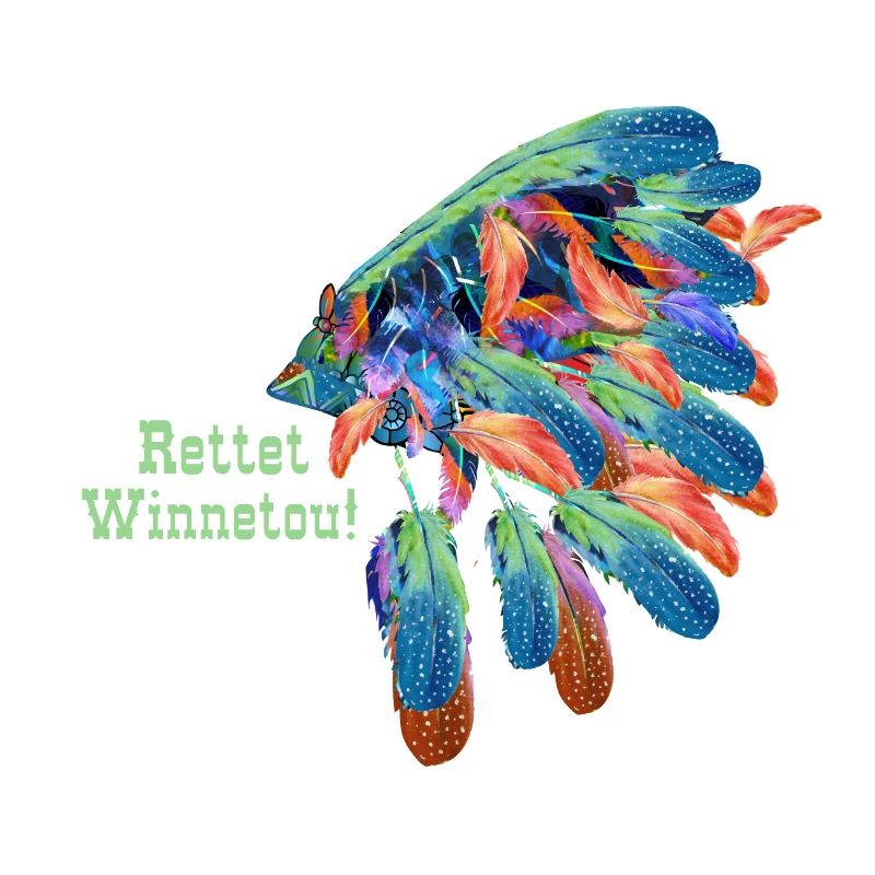sauve winnetou,winnetou,indien,chef