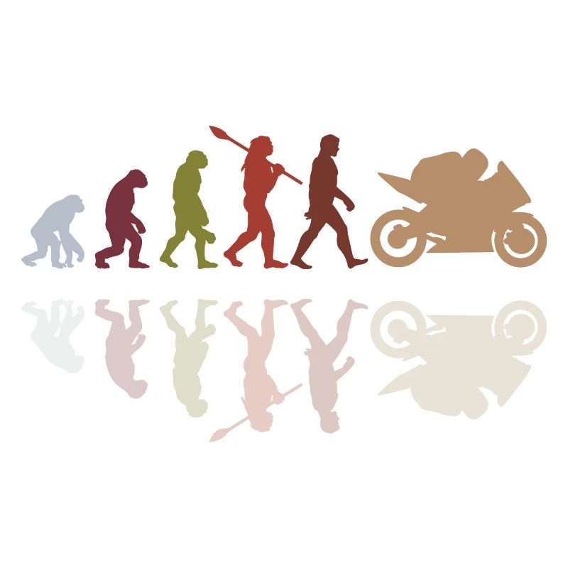 Motorcycle Evolution Vintage Shadow Biker
