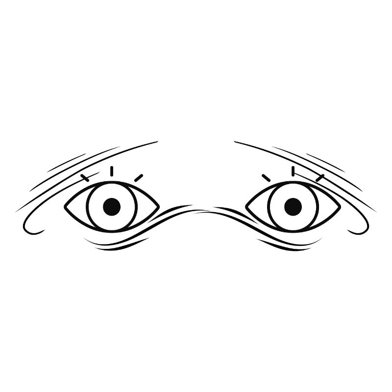 Face with eyes