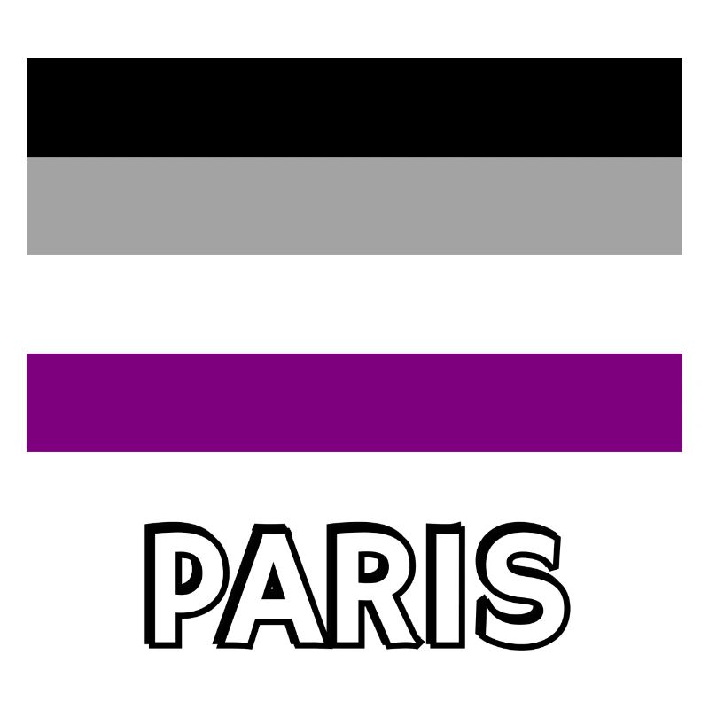 Asexualité Pride Drapeau Paris