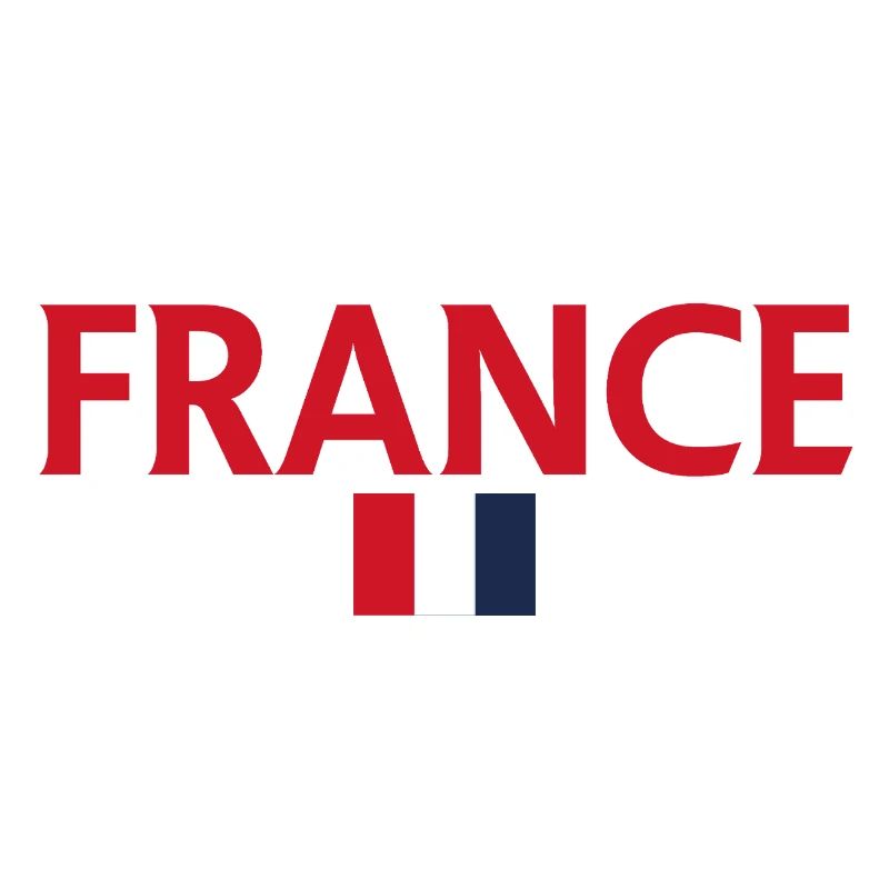 Thème du drapeau français : Style tricolore