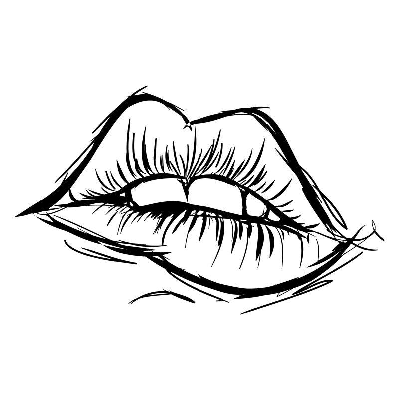 Sexy lips to fall in love with, gift idea