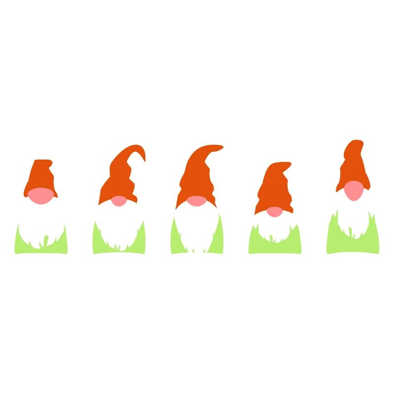 midgets dans une rangée