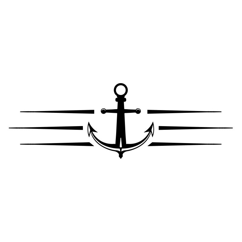 coup de symbole d'ancre