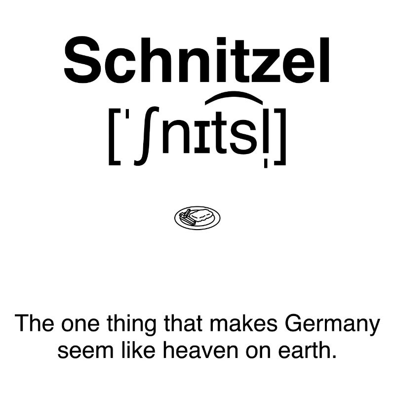 Schnitzel - himmlisches deutsches Essen