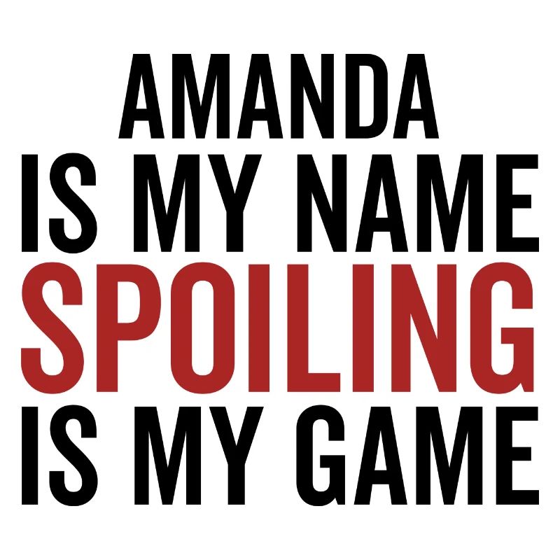 Amanda est mon nom Spoiling est mon jeu