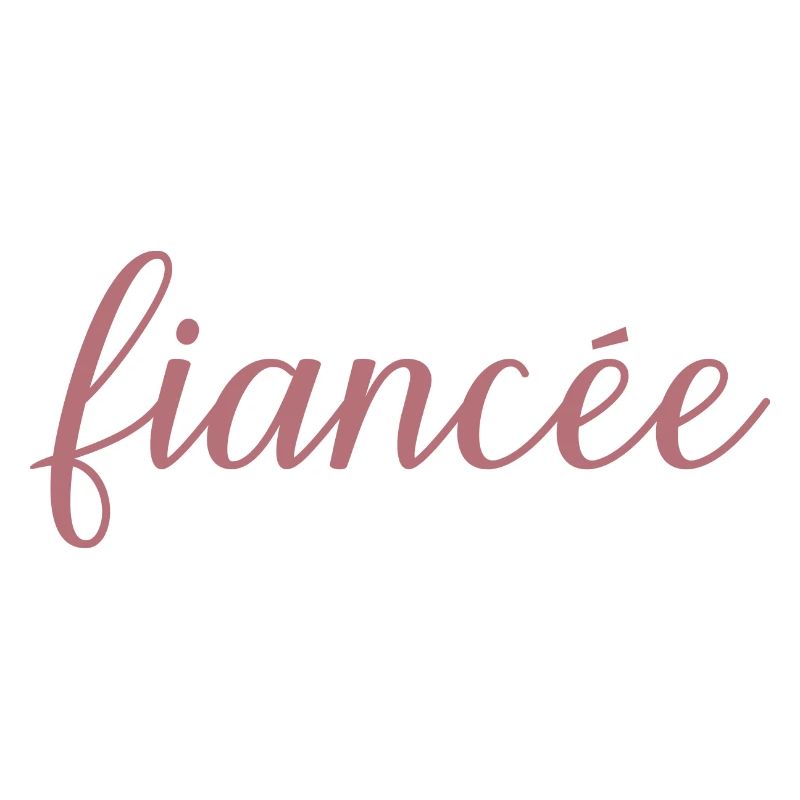 Fiancée Matching Engagement Wedding Honeymoon