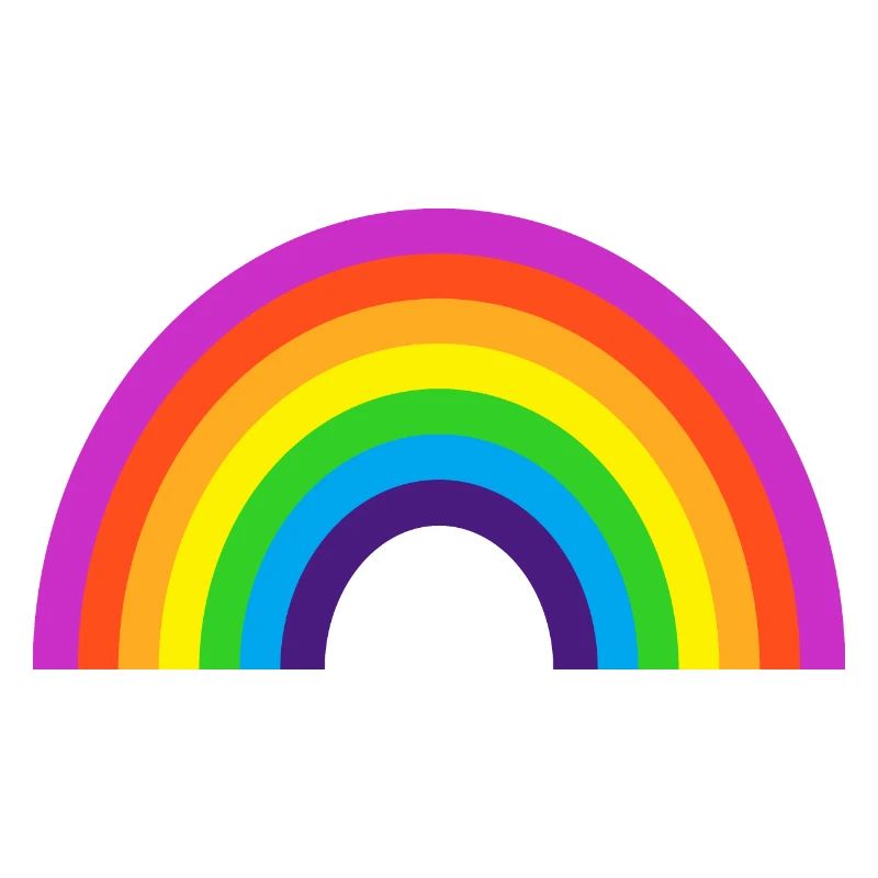 Kidcore Regenbogen Bunt Farben Geschenk Idee