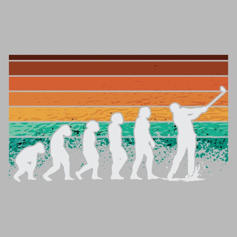 Golf Evolution From Monkey To Men BBall Lovers