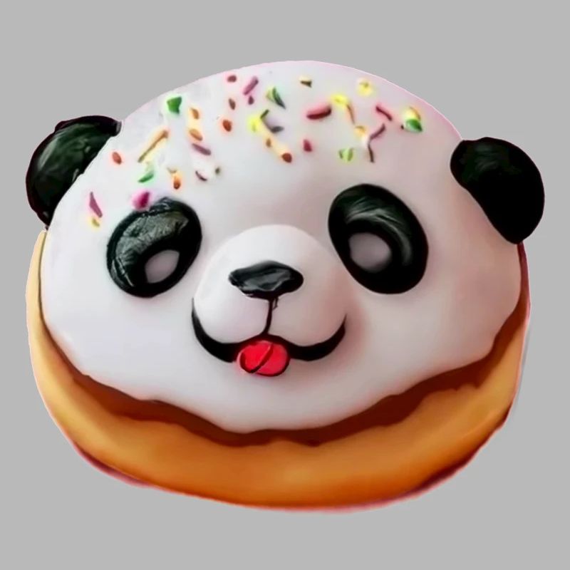 Bébé Panda Donut