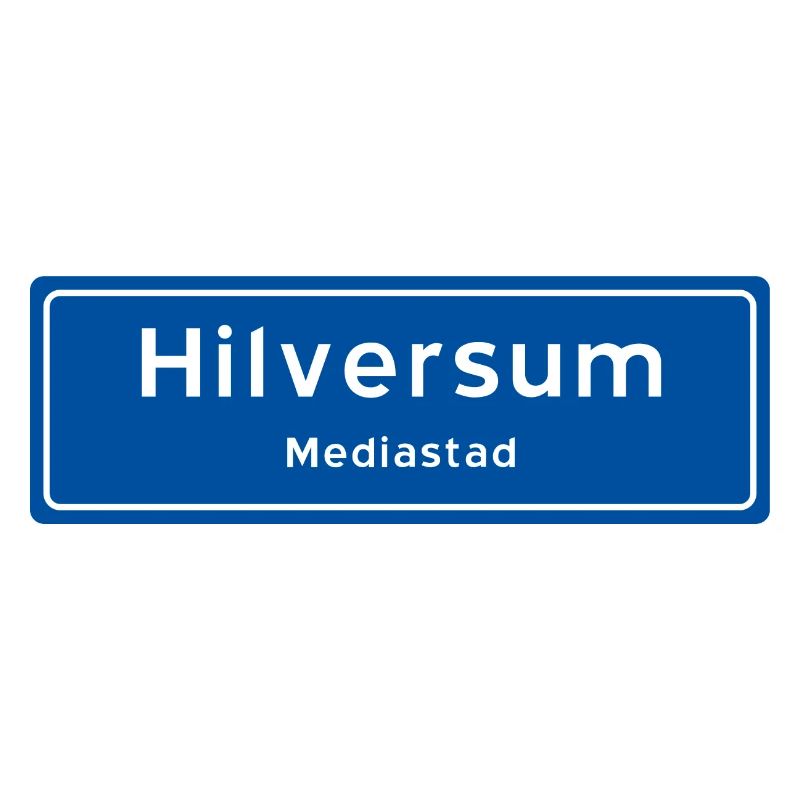 Panneau de nom de lieu Hilversum
