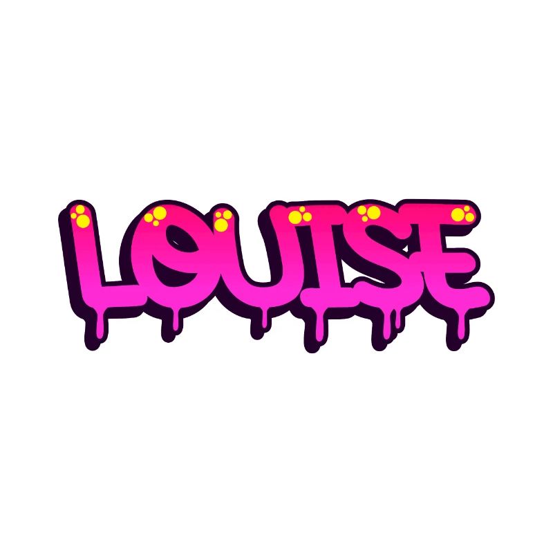 Graffiti First Name Louise