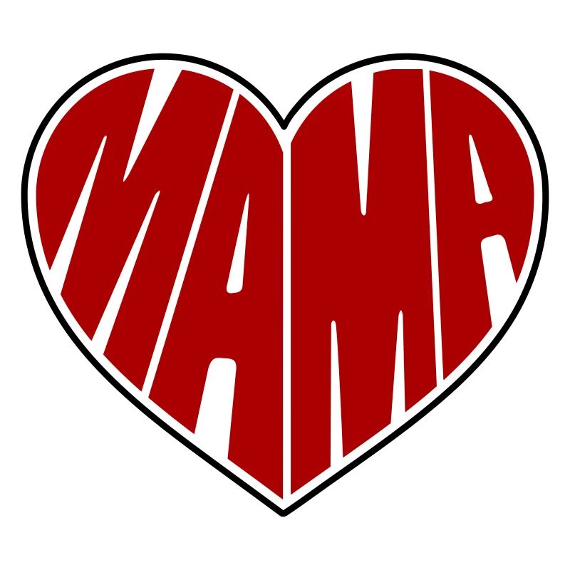 Mama Herz Muttertag Mutterherz