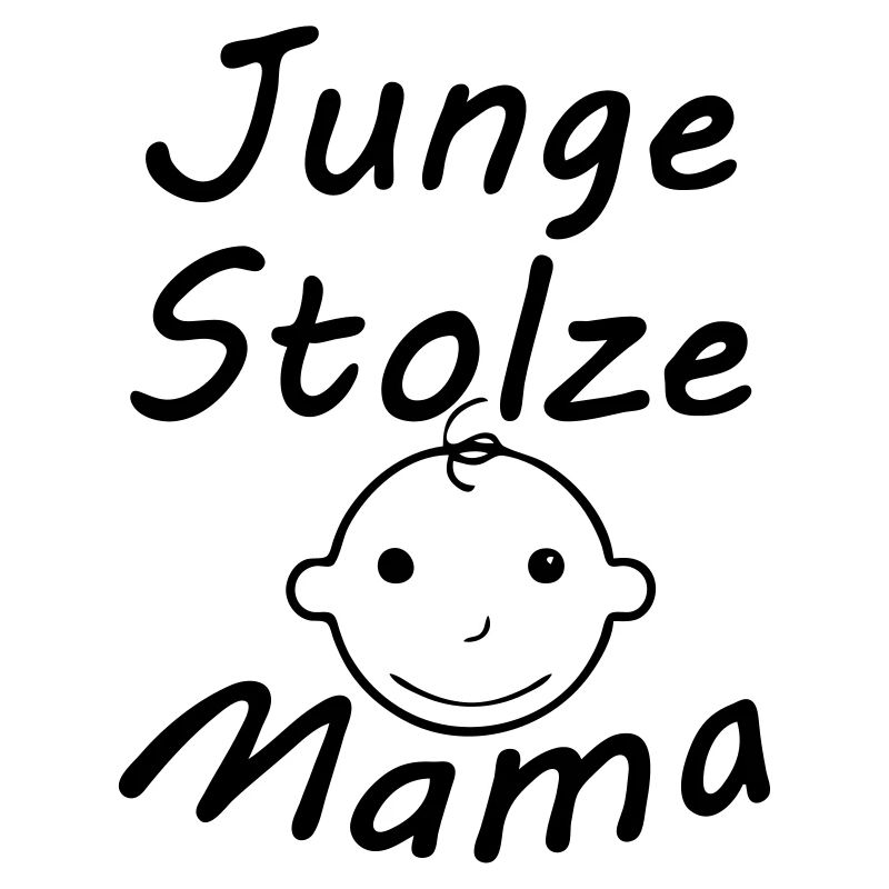 Junge, stolze Mama Geschenk Mutter Muttertag