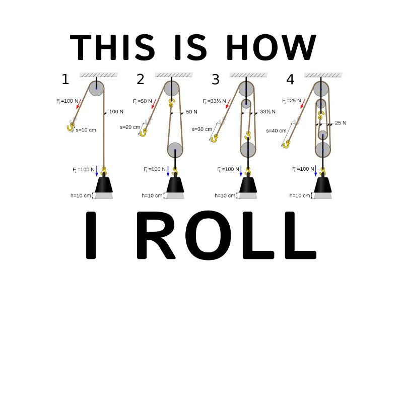 This Is How I Roll Physics Nerd Shirt