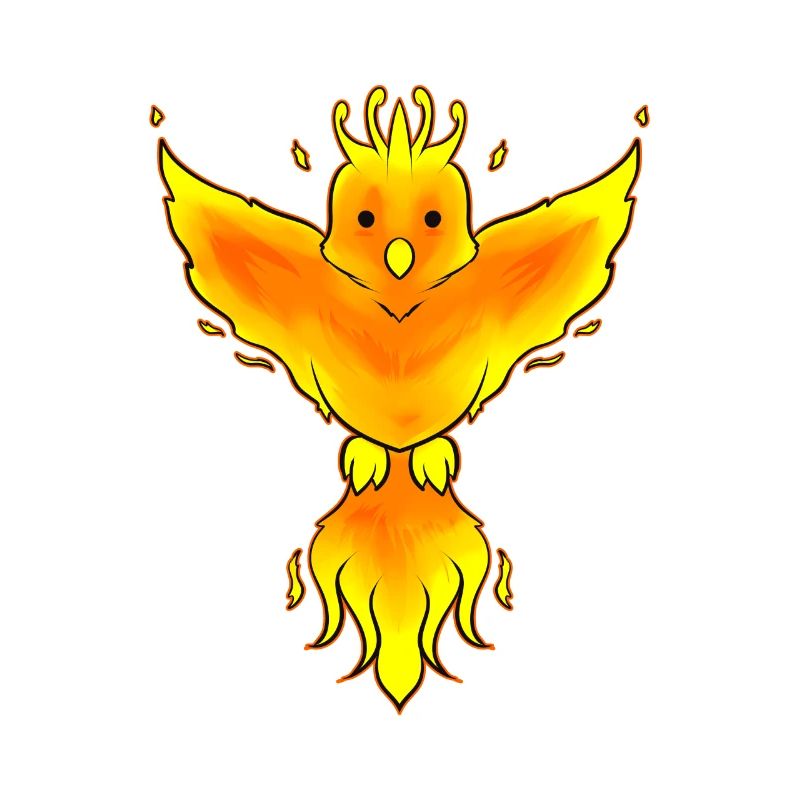 TINY PHOENIX - Sweet Phoenix Chick Flying