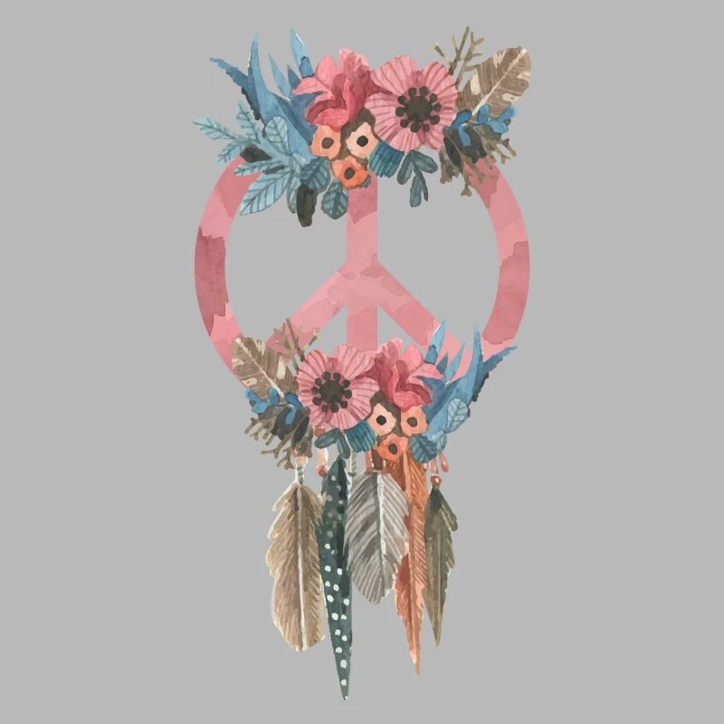 Style de paix symbole Boho