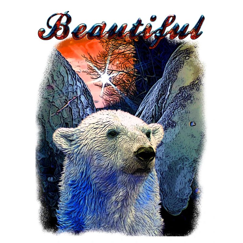 Wunderschöner Eisbär