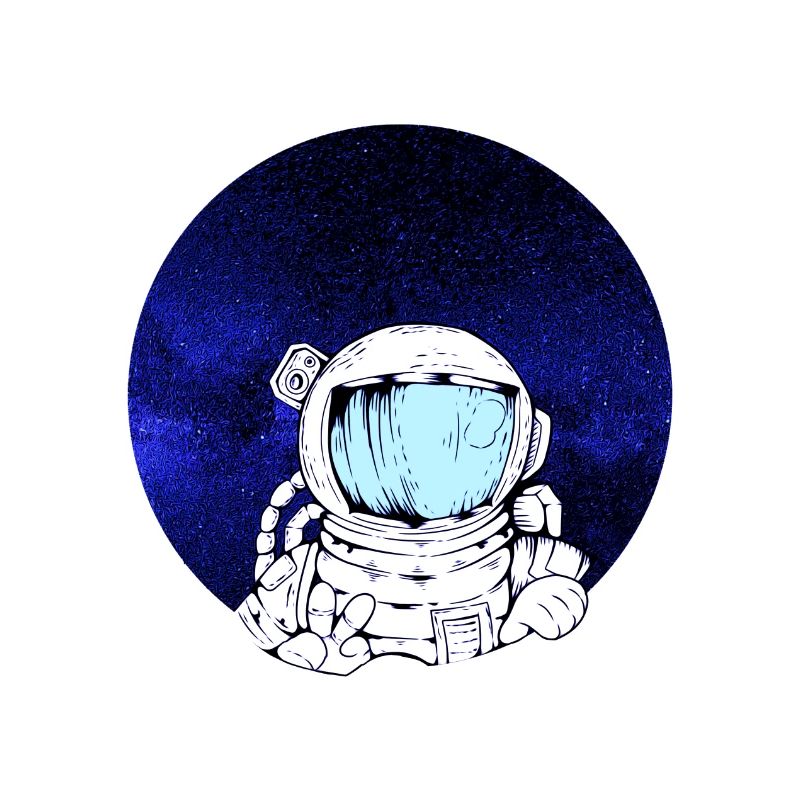 Cadeau enfant astronaute dans l'espace