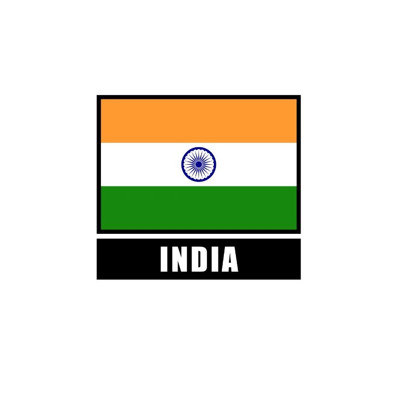 Inde Drapeau indien drapeau