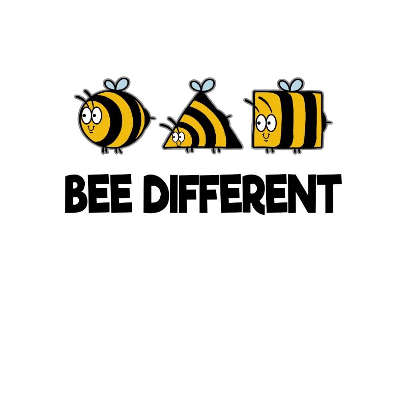 Bee Different Bees Bee Beekeeper Honey funny sweet