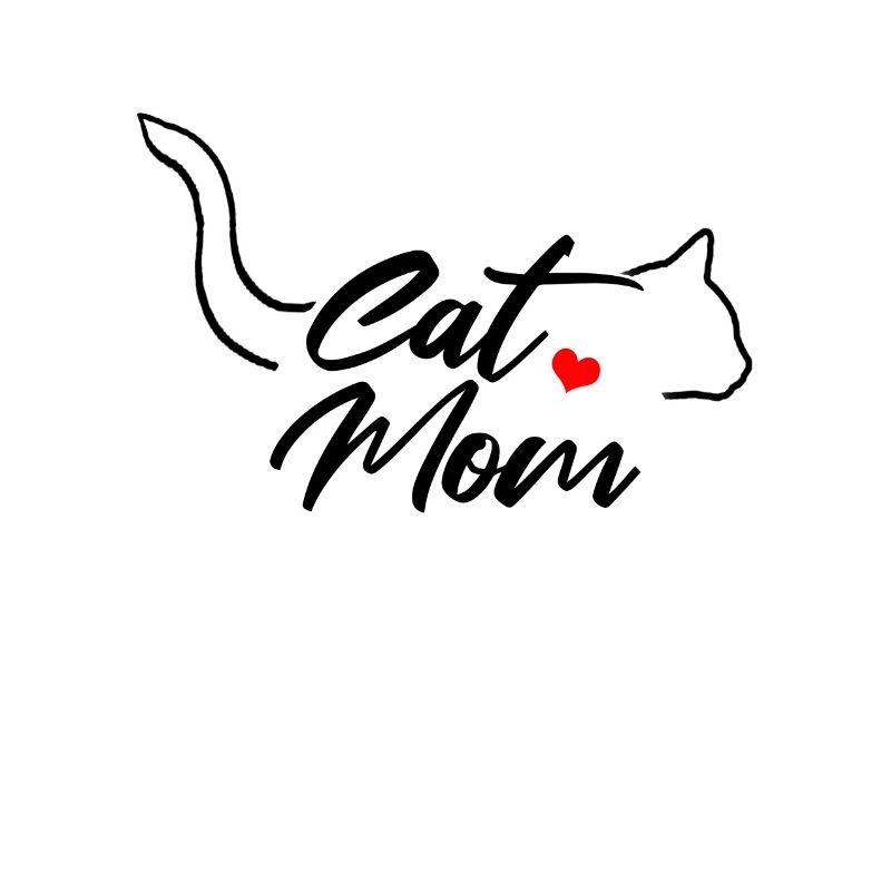 La mère chat minou chat