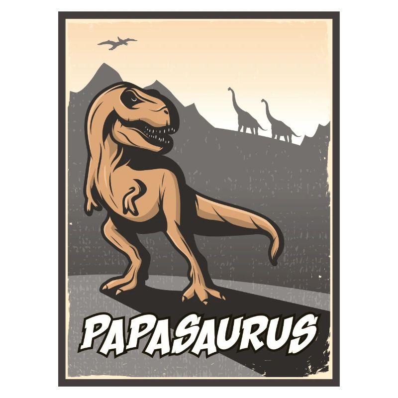 Papasaurus T-Rex Conception