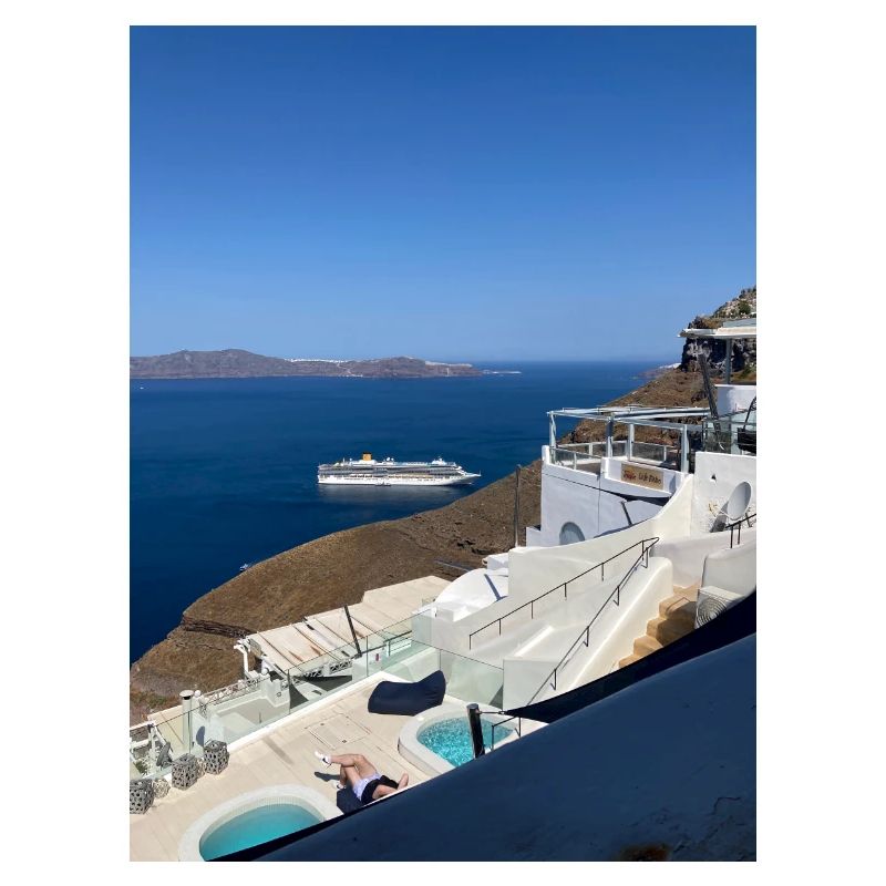 Vacances à Santorin
