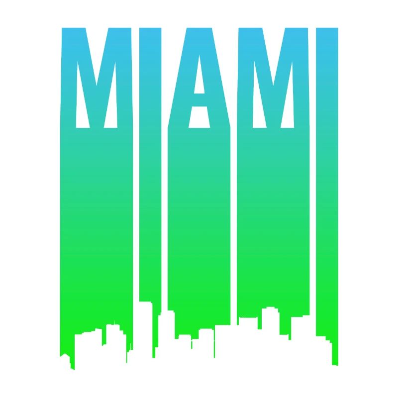 Pente de la ligne d’horizon de Miami
