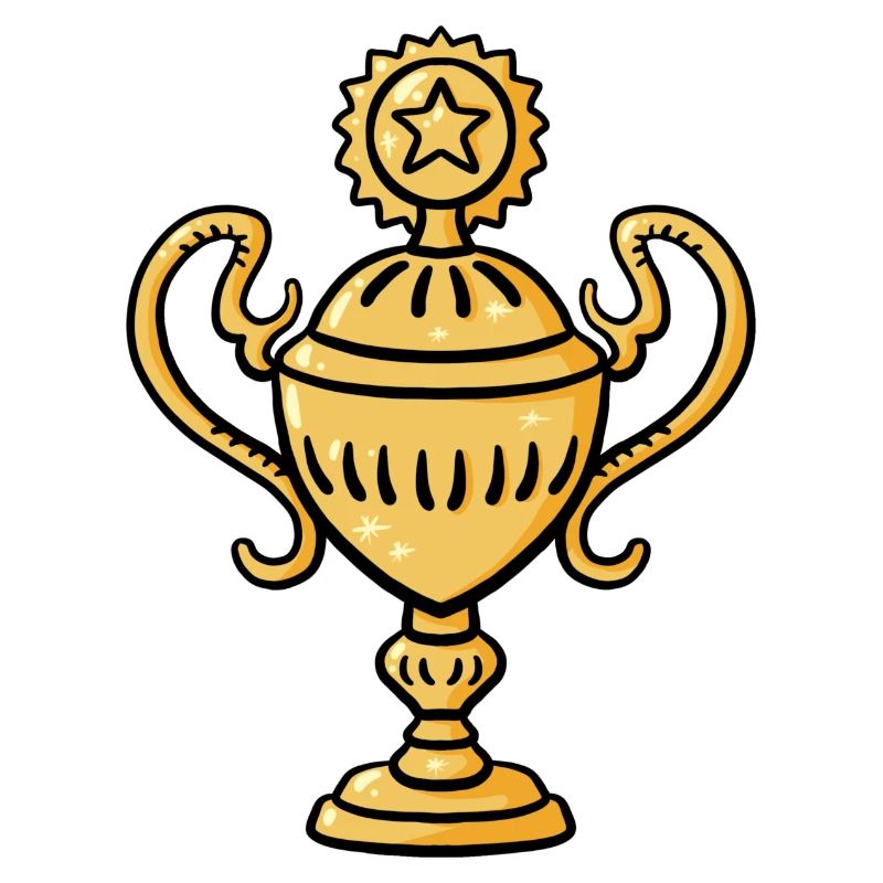 Pokal Gewinner Sieger Geschenkidee - Gold Trophäe