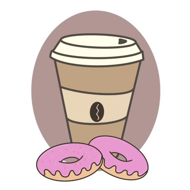 Kaffee Donut
