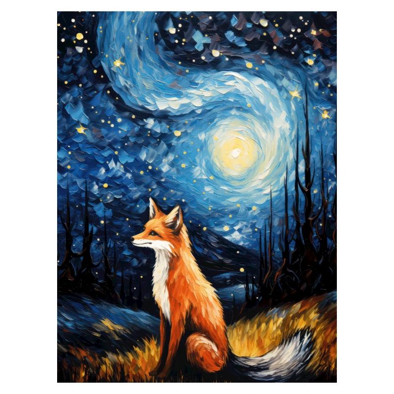 fuchs, Sternennacht, Van Gogh, Style