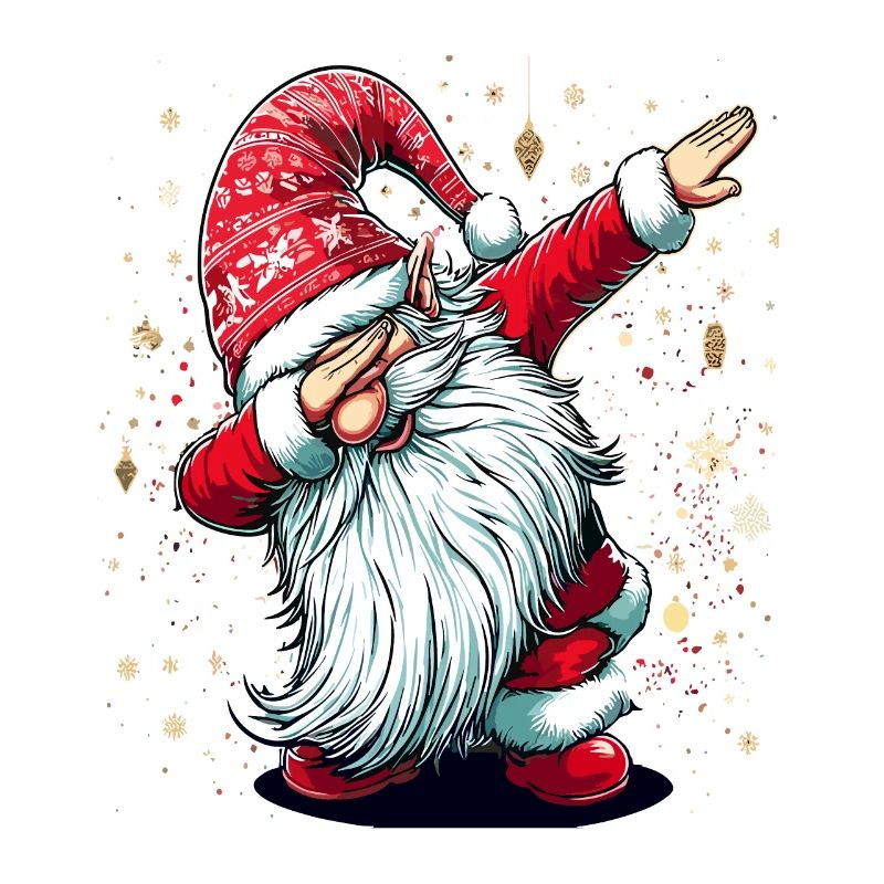 Dabbing Père Noël Dab Père Noël