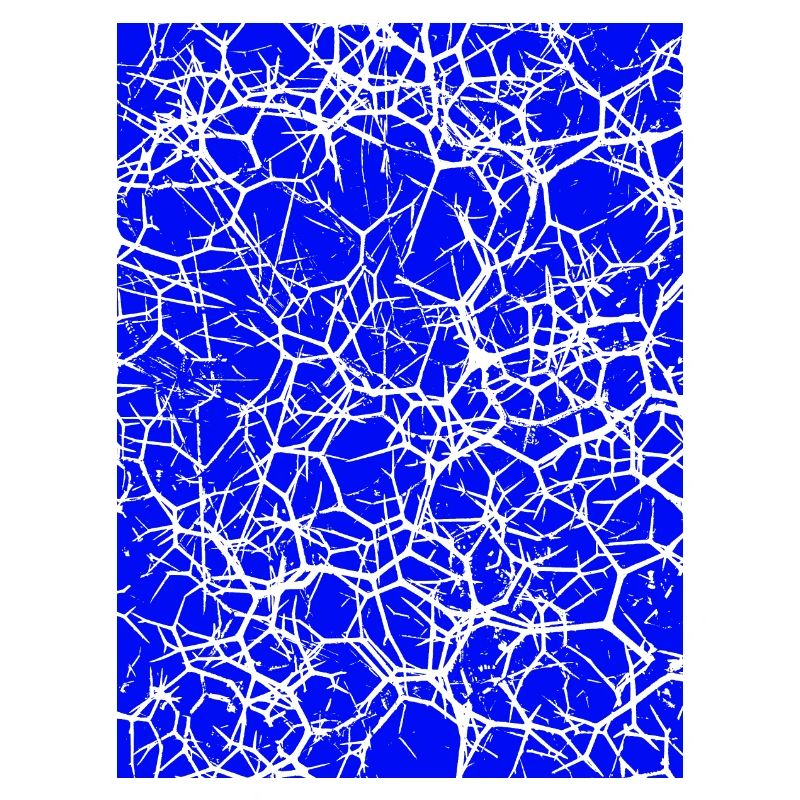 blue thorn pattern