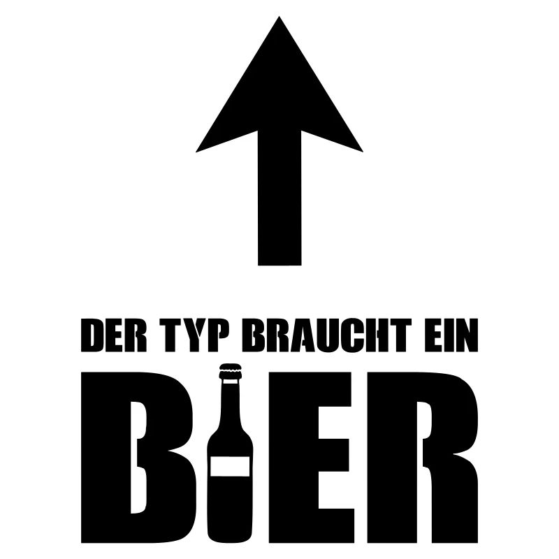 der typ braucht ein bier