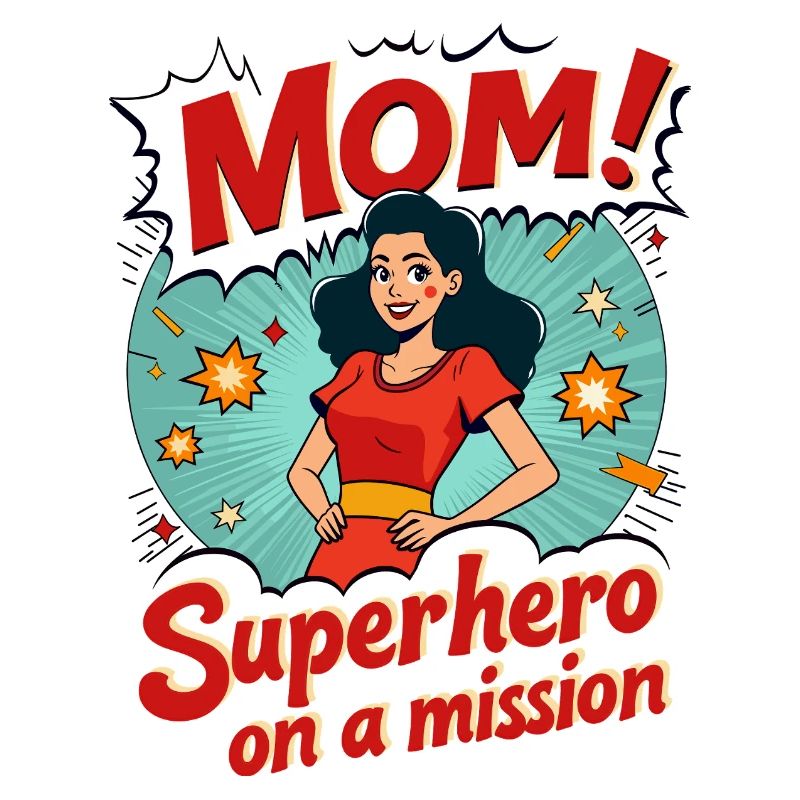 Mutter, Superheldin auf einer Mission !