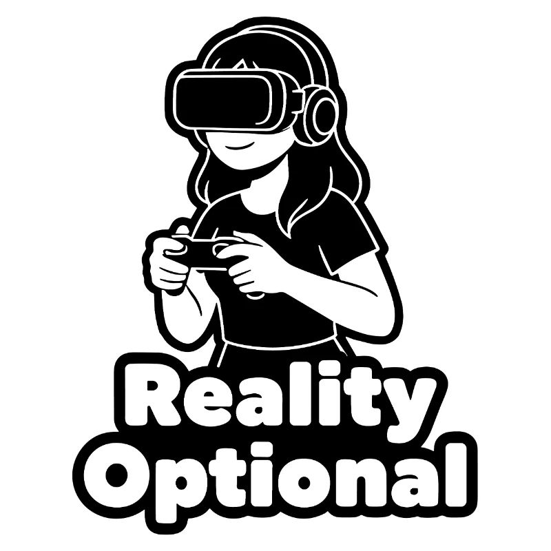 Reality Optional VR Illustration
