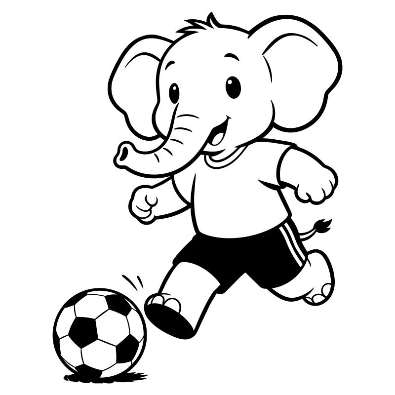 Elephant Football