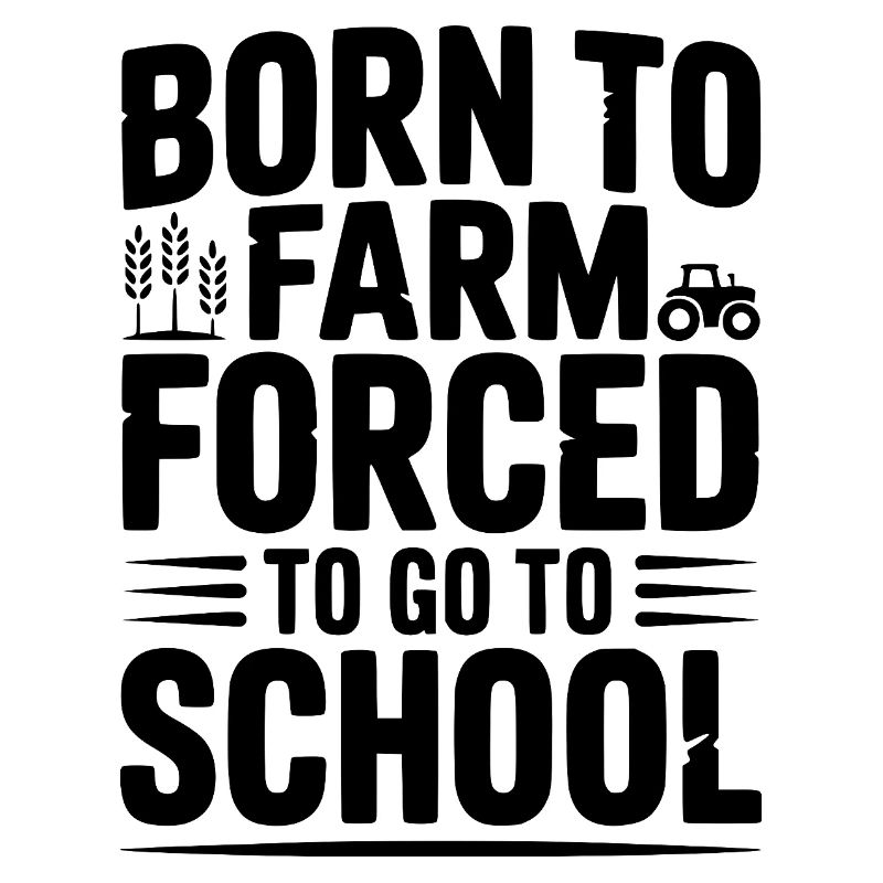 Né à la ferme forcé d’aller à l’école