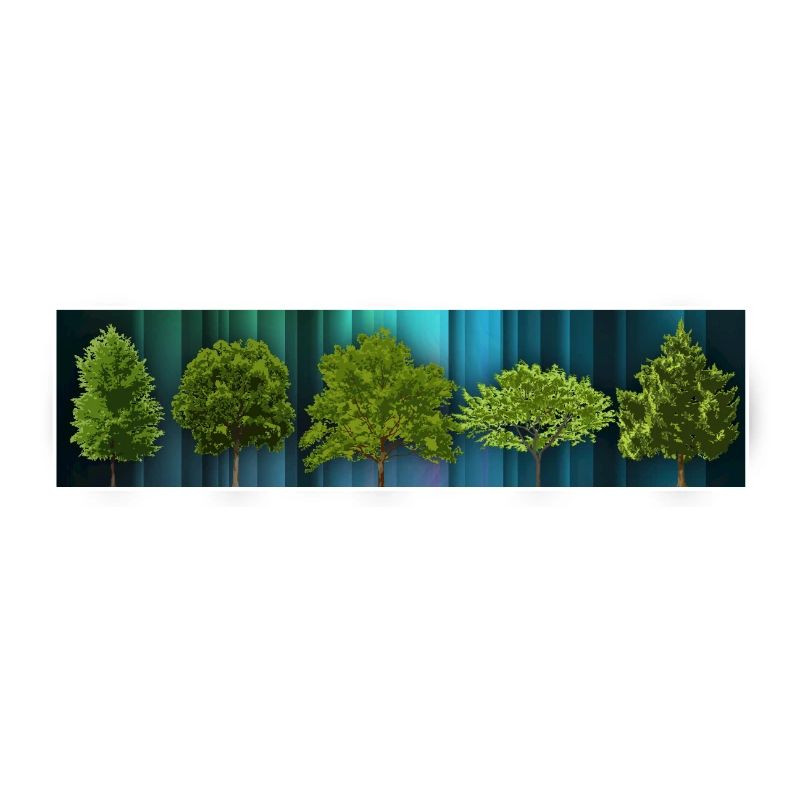 different trees
