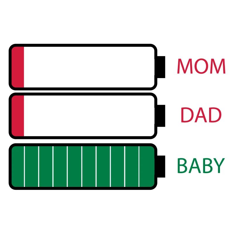 Parents empty battery