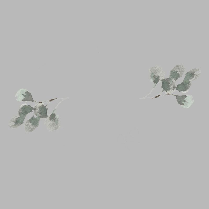 Eucalyptus Watercolor blank ***CUSTOMIZABLE**
