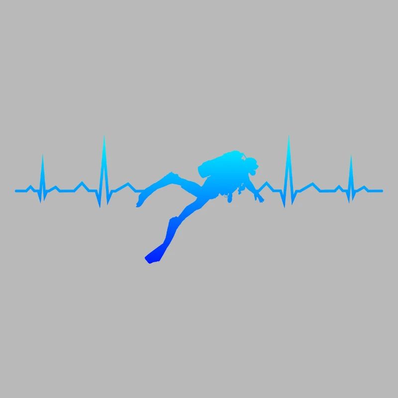 Heartbeat Diver Plongée plongée plongée sous-marine