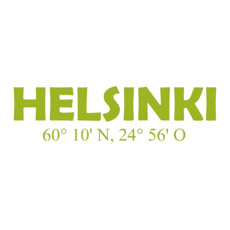 Helsinki Finland - Coordinates Longitude Latitude