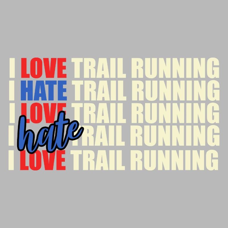 Trail Runner Running Jogging Jogger I Gift